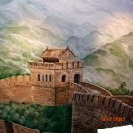 Muurschildering Chinese muur Wateringen